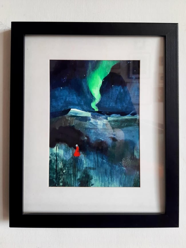 Northern lights - Giclee print