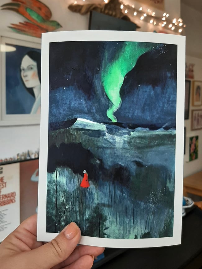 Northern lights - Giclee print