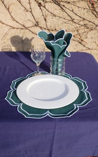 Image 8 of Set de table camélia sapin