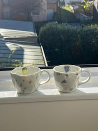 Image 4 of Double Espresso Cups  (Porcelain)