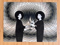 Image 1 of Ersilia and Tamara print