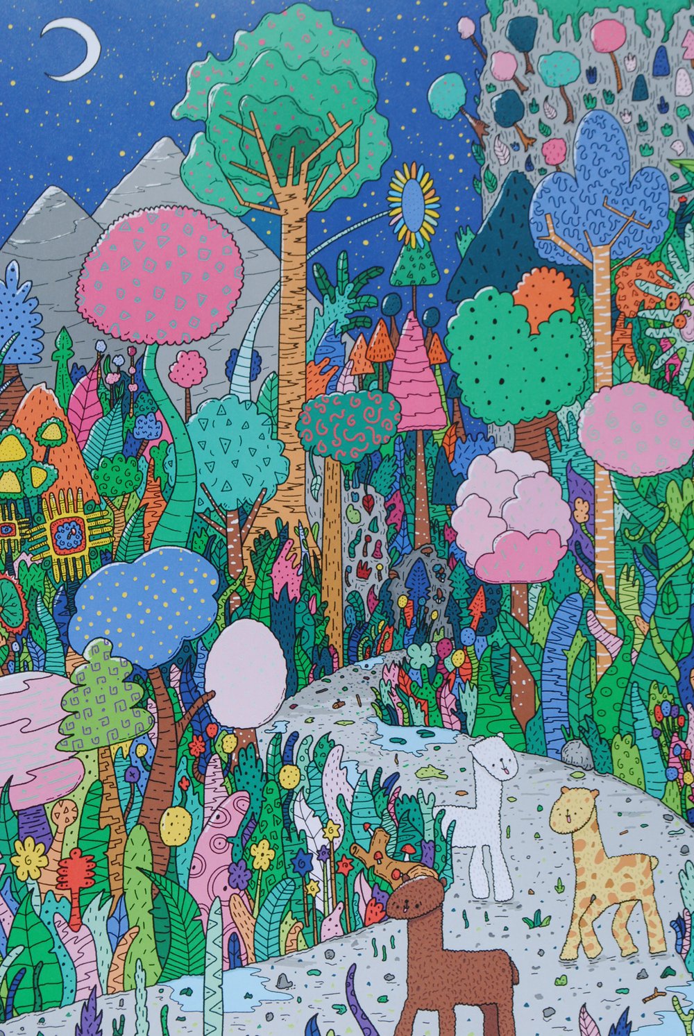 Image of Alpaca Forest A3