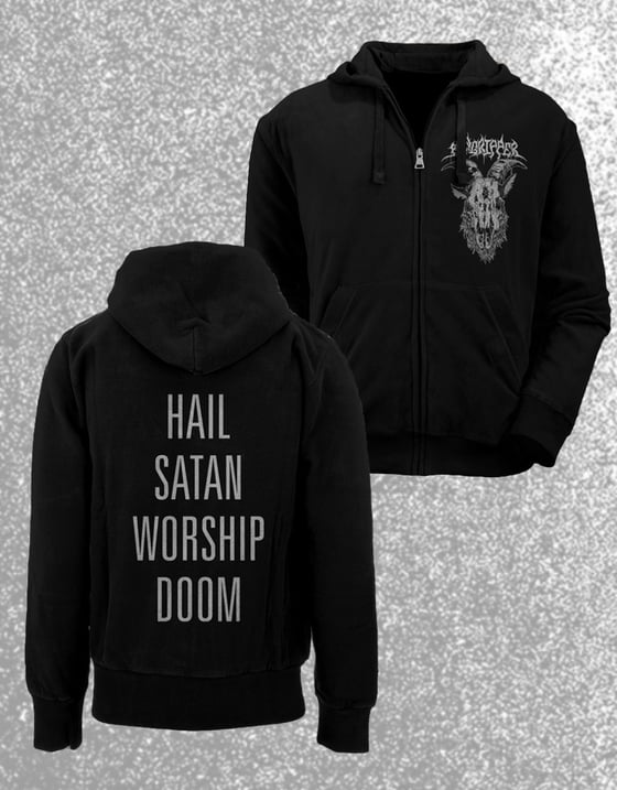 Image of Bongripper Zip Up Hoodie 