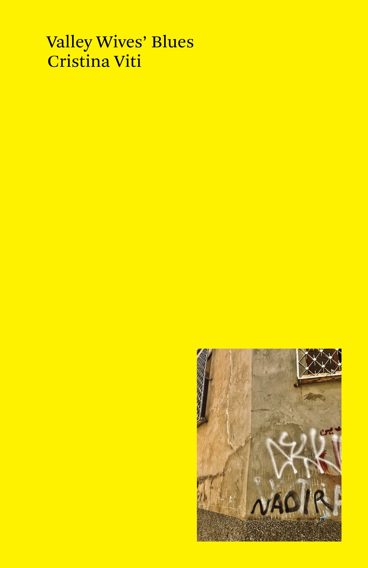 Preorder ‡ Cristina Viti, Valley Wives’ Blues / A prose poem