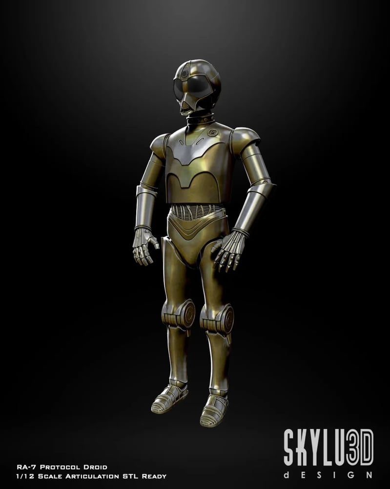 Image of RA-7 Protocol Droid