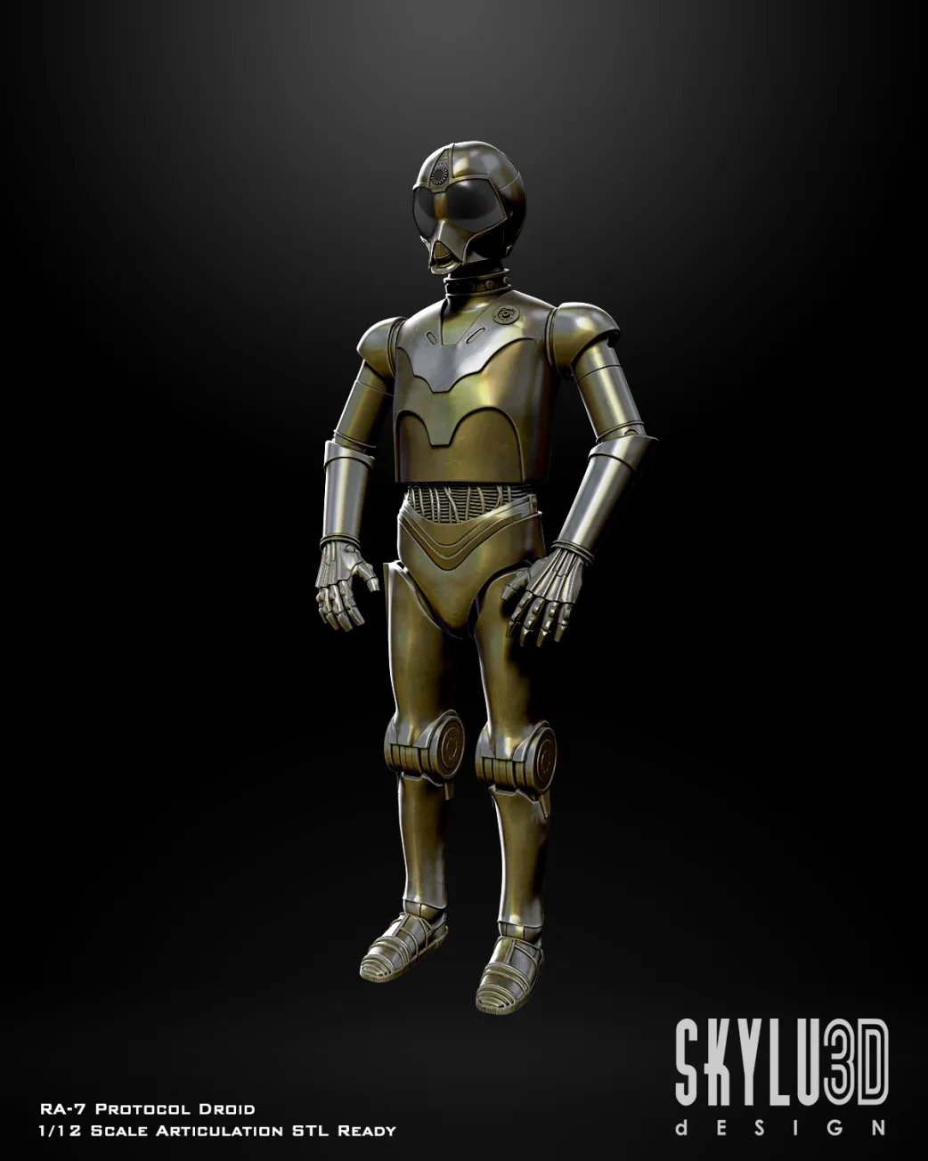 Image of RA-7 Protocol Droid