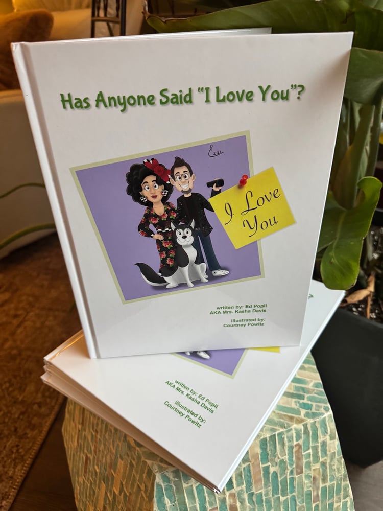 Image of Has Anyone Said I Love You - Hard Cover Book