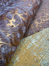 Image 5 of MORE Hand Marbled paper some-of-a-kind 'Alder' // 4 available 