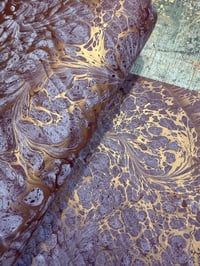 Image 6 of MORE Hand Marbled paper some-of-a-kind 'Alder' // 4 available 