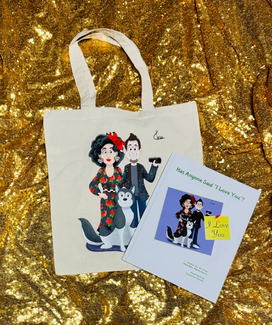 Image of Has Anybody Said I Love you Book and Bag Combo
