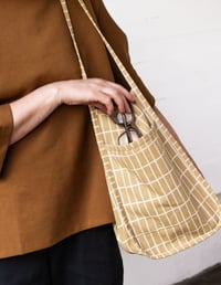 Image 3 of Slouchy Shoulder Bag - Karlis - Sand