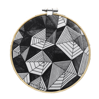 Screen Print Wall Hanger 1 - 16 cm