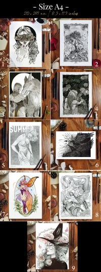 Image 2 of NEW PRINTS - A4