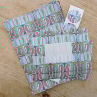 Image 3 of Letter writing Set - Abstract Turquoise