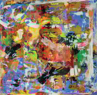 Image 1 of Powerbollika - Original painting on mounted wooden panel. By Alan C. Martin