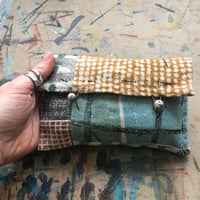 Image 2 of Copy of Small printed pouch with ties