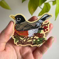 Image 2 of american robin sticker