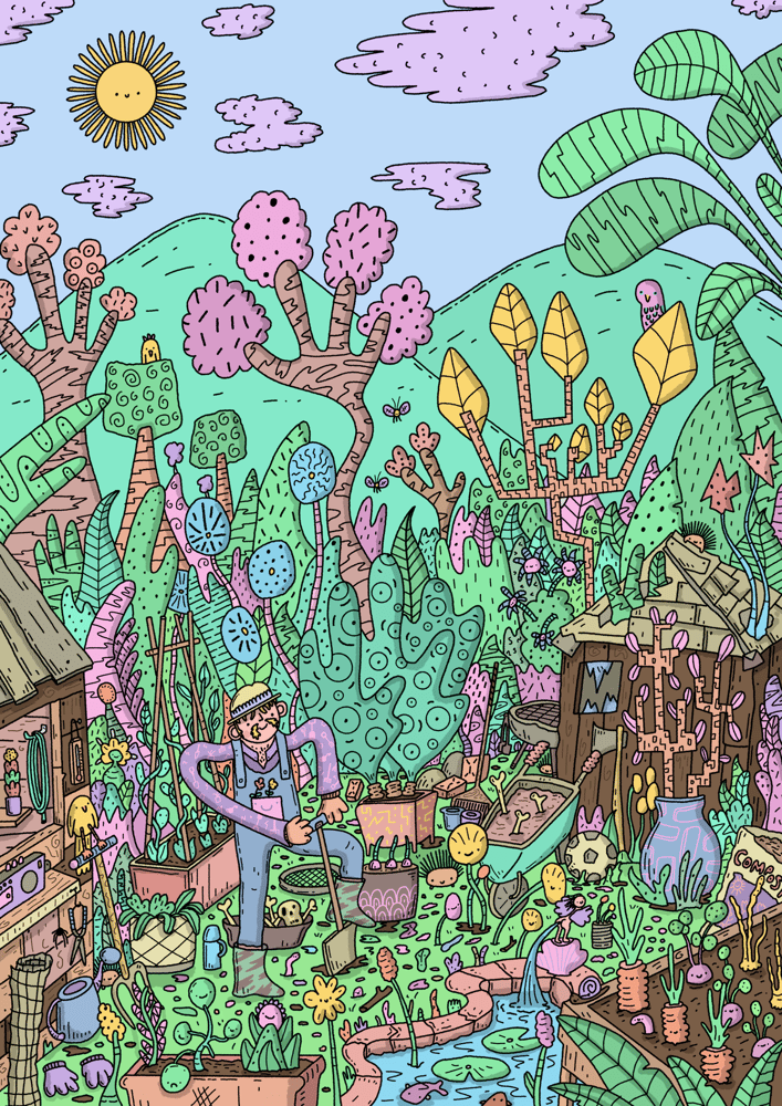 Image of The Gardener A3