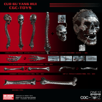 Image 3 of 【Pre order】Mezco 1/12 Deadpool Accessory Pack "Bone Crusher"