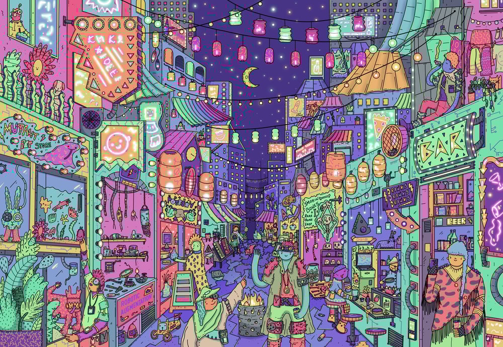 Image of Midnight Streets A3