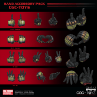 Image 1 of 【Pre order】Mezco 1/12 Deadpool hand accessory pack