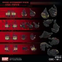 Image 3 of 【Pre order】Mezco 1/12 Deadpool hand accessory pack