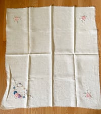 Vintage Sweet Embroidered FlowersTablecloth
