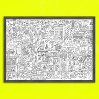 Image 4 of Wimmelbild Poster – Housing