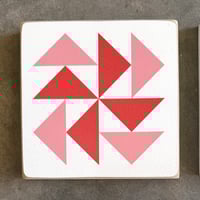 Image 3 of 6" Minis - SPRING - Seasons Barn Quilt Collection 