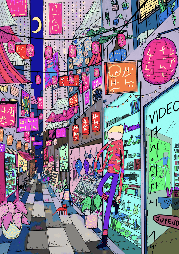 Image of Tokyo Nights A3