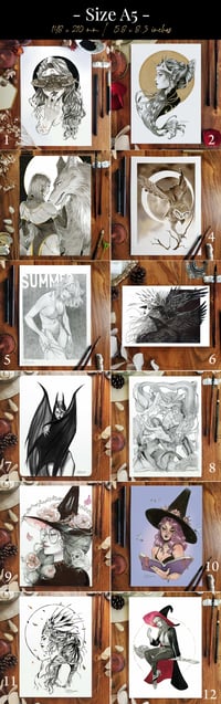 Image 2 of NEW PRINTS A5