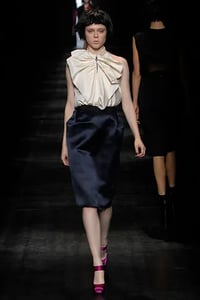 Image 2 of Lanvin Fall 2007 Cream Ruffle Top
