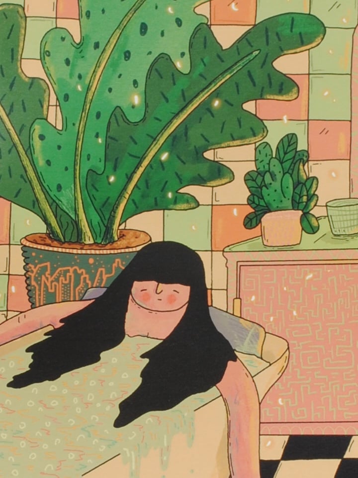 Image of Bath Time A4