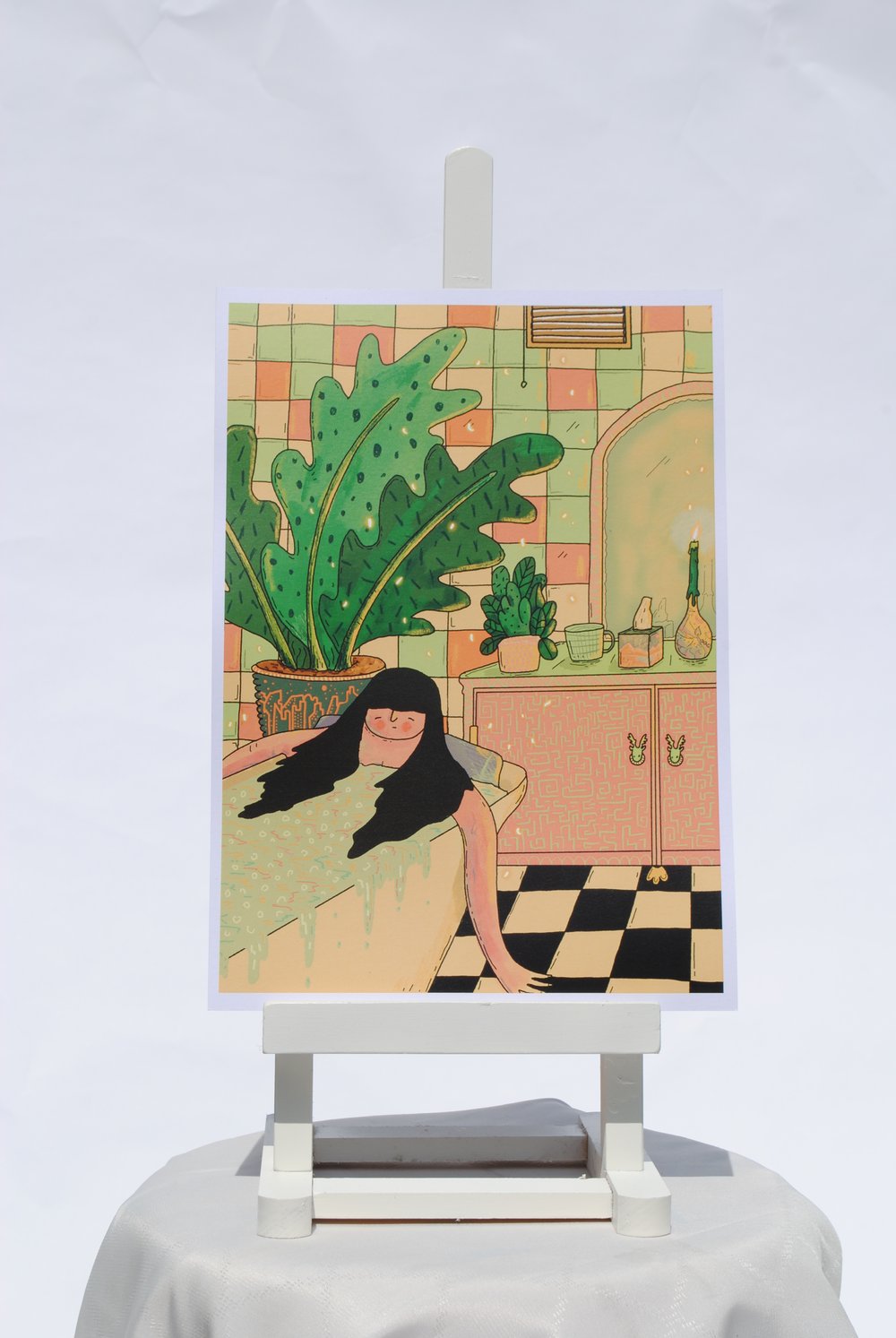 Image of Bath Time A4