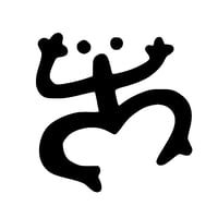 Puerto Rico Taino Coqui decal sticker Size: 4” to 6”.