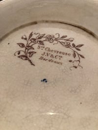 Image 8 of Soupière ou corbeille à fruit Jules Vieillard Bordeaux 