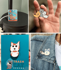 Image 1 of Cat Pin-palooza! 