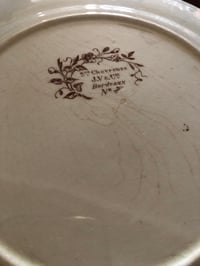 Image 18 of Service assiettes plates Jules Vieillard Bordeaux 