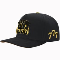 Image 3 of The 777- FERRETI HATS FT148 Black