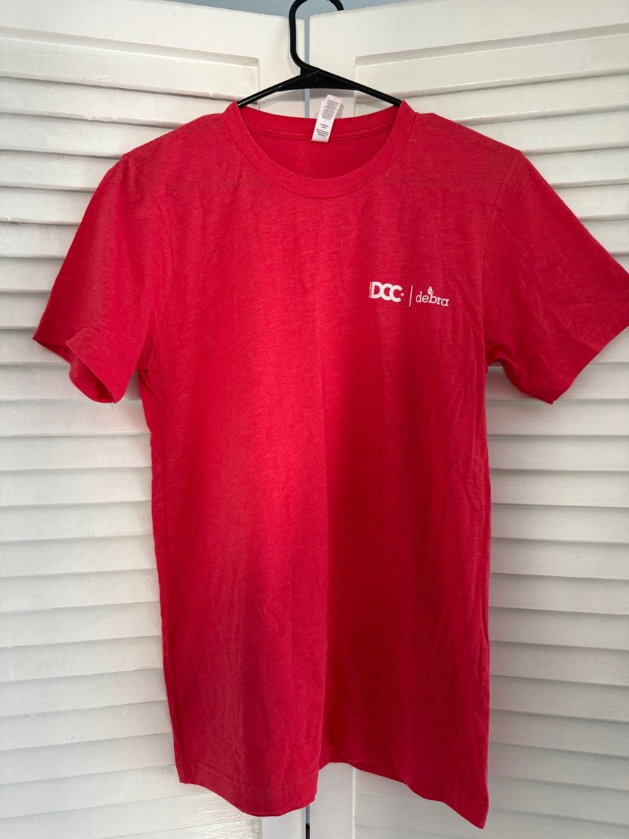 Image of Inside-side-out debra 2024 DCC t-shirt red