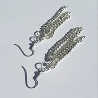 Image 3 of Chain Jail Earrings