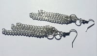 Image 2 of Chain Jail Earrings
