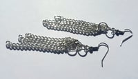Image 5 of Chain Jail Earrings