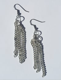 Image 1 of Chain Jail Earrings