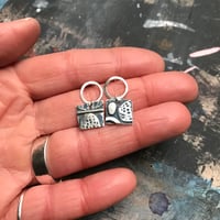 Image 1 of collage-work earrings no.2