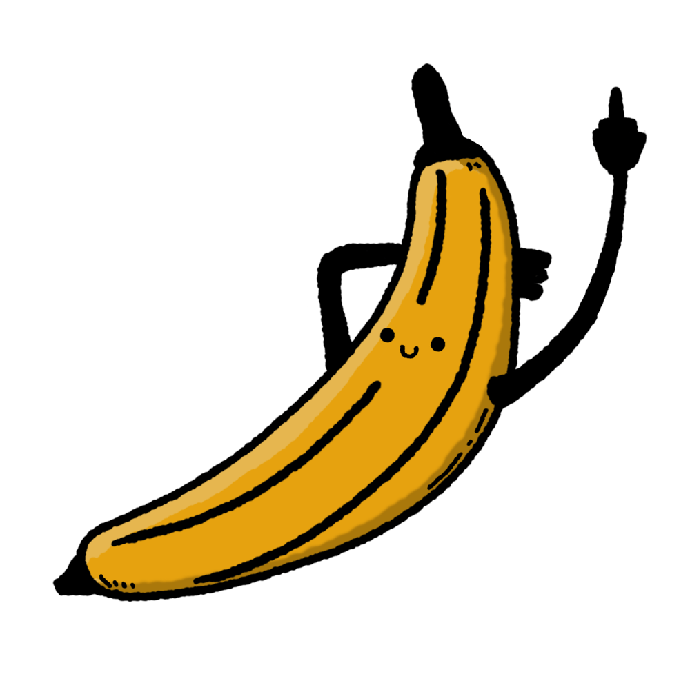 Image of Banana Sticker