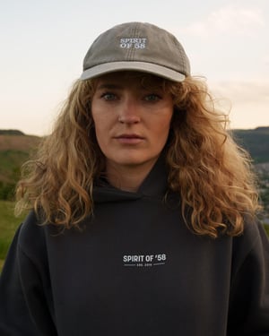 Image of Spirit of 58 Heavyweight Hoodie in Black 