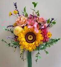 Image 3 of Handcrafted Paper Bouquet - Blossoms of Joy