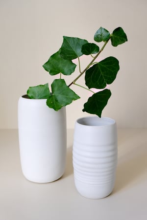 Image of Vase blanc