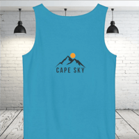Image 3 of Women's Tank Tops Cape Sky "Original Back Logo" edt.